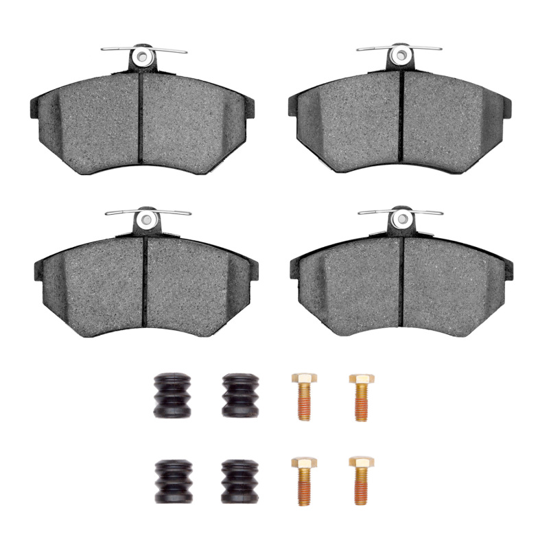 Audi 4000 Quattro Brake Pads - Front - R1 Concepts - Semi Met - `84-`02